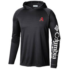 Arizona Diamondbacks Columbia Terminal Tackle Long Sleeve Hoodie T-Shirt - MLB Hoodies