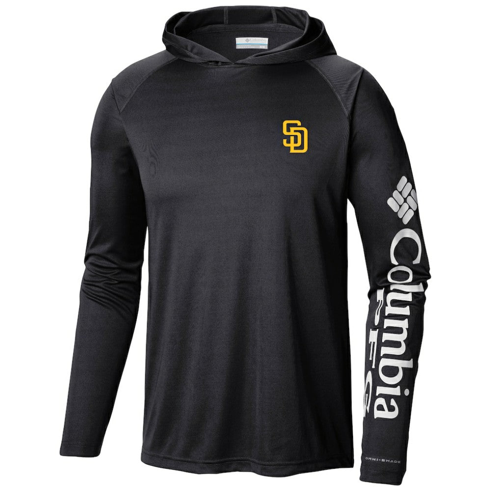 San Diego Padres Columbia Terminal Tackle Long Sleeve Hoodie T-Shirt - MLB Hoodies