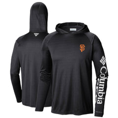 San Francisco Giants Columbia Terminal Tackle Long Sleeve Hoodie T-Shirt - MLB Hoodies