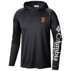 San Francisco Giants Columbia Terminal Tackle Long Sleeve Hoodie T-Shirt - MLB Hoodies