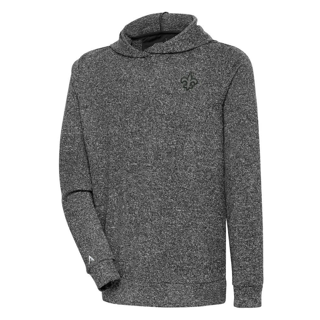 New Orleans Saints Antigua Tonal Logo Absolute Pullover Hoodie | NFL Online