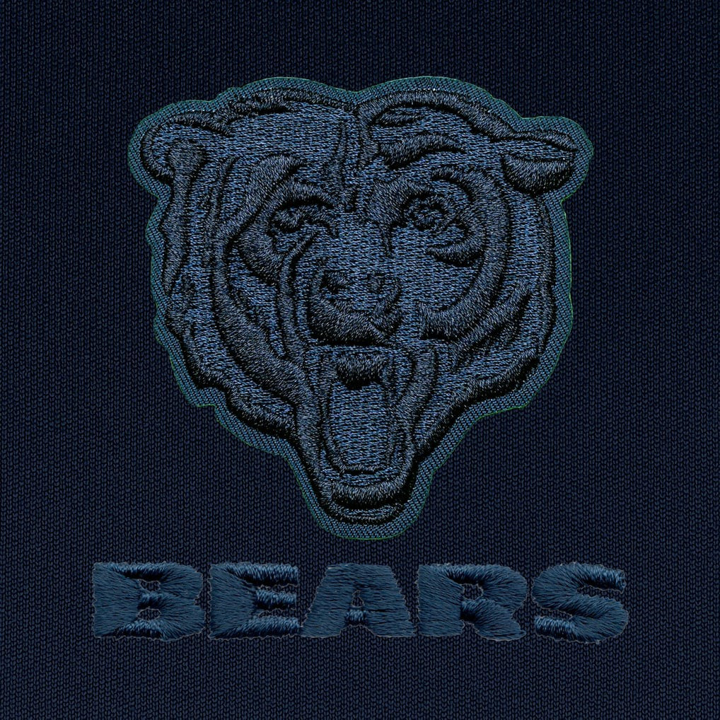 Chicago Bears Antigua Tonal Logo Generation Quarter-Zip Pullover Top | NFL US