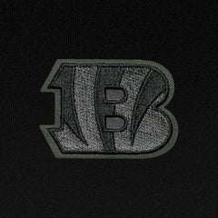 Cincinnati Bengals Antigua Tonal Logo Tribute Quarter-Zip Pullover Top | NFL New