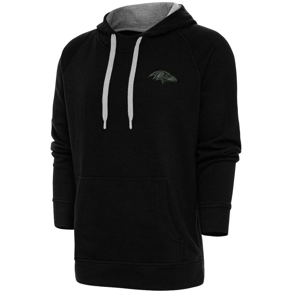 Baltimore Ravens Antigua Tonal Logo Victory Pullover Hoodie | NFL Sale