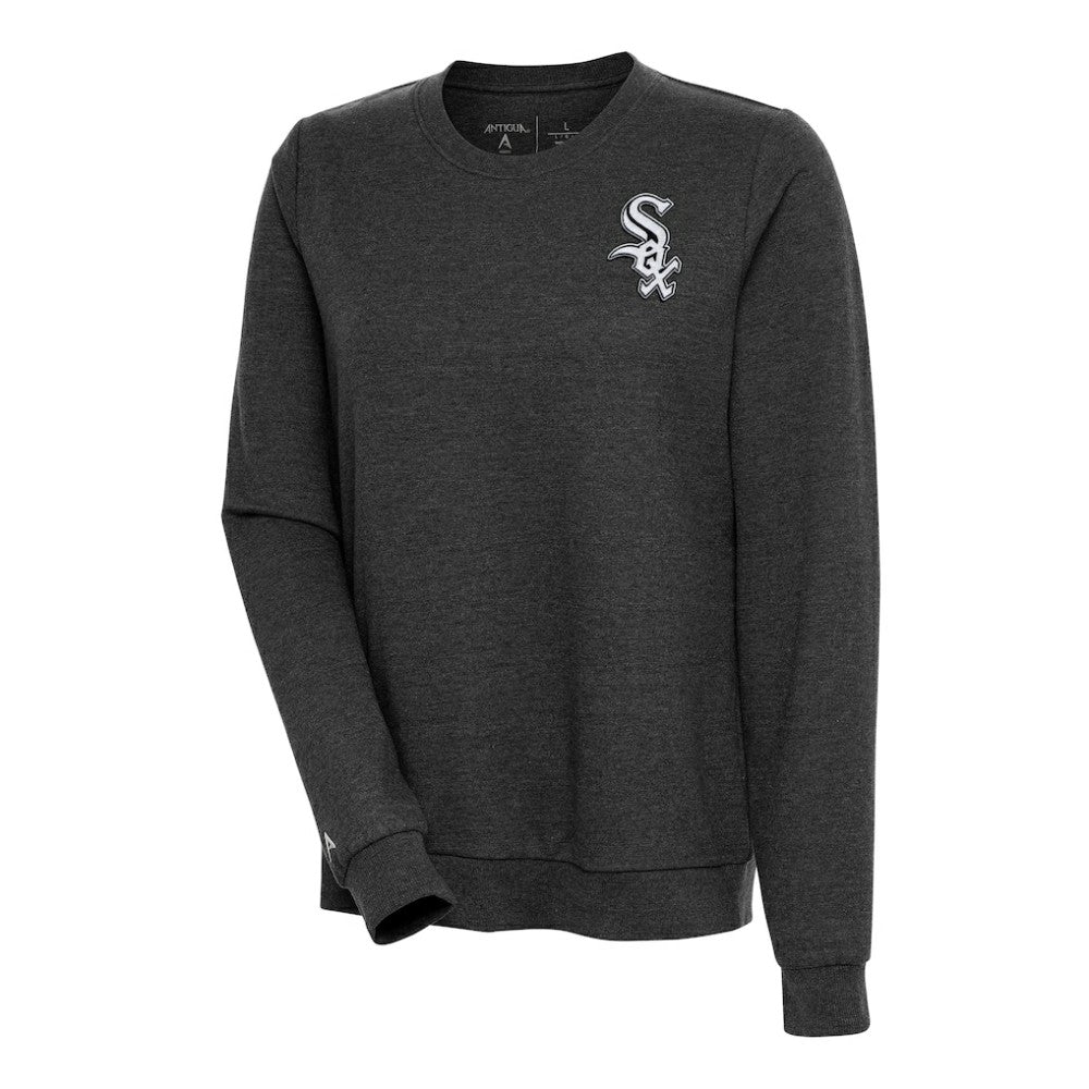 Chicago White Sox Antigua Women's Action Crewneck Pullover Sweatshirt - MLB Pullover