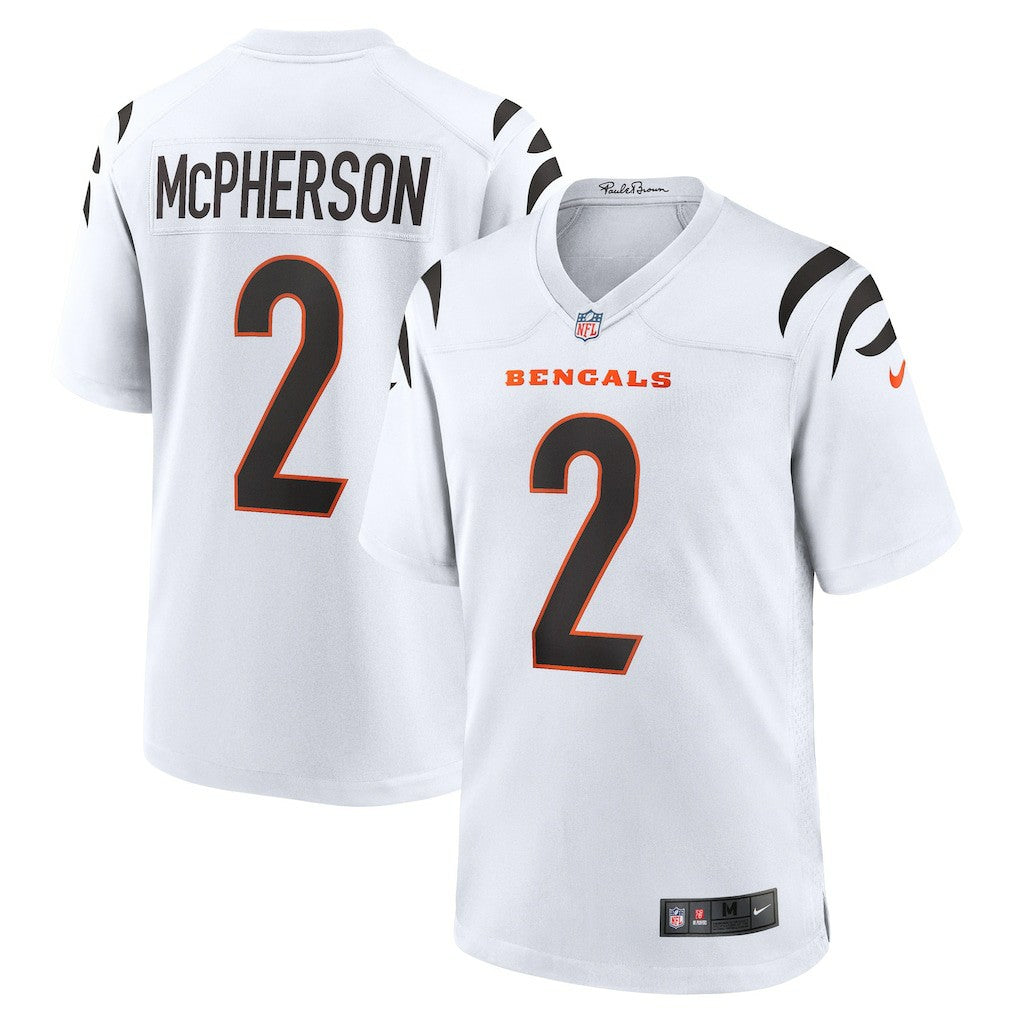 Cincinnati Bengals Evan McPherson  Game Player Jersey | NFL Discount
