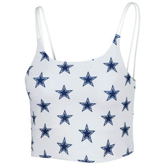Dallas Cowboys Women's Countess Allover Print Sleeveless Cami Tank Top | NFL Near me