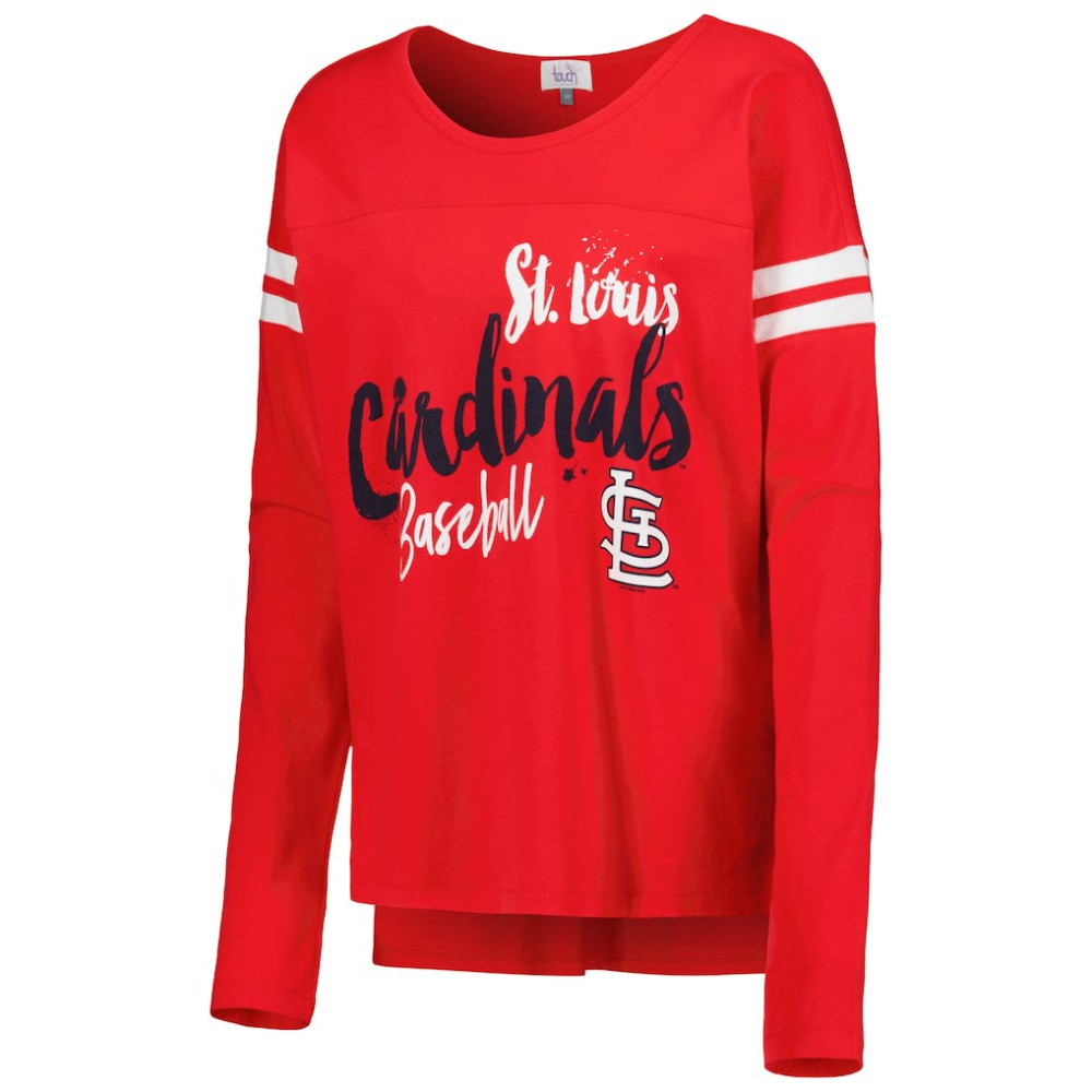 St. Louis Cardinals Touch Women's Free Agent Long Sleeve T-Shirt - MLB T-shirts