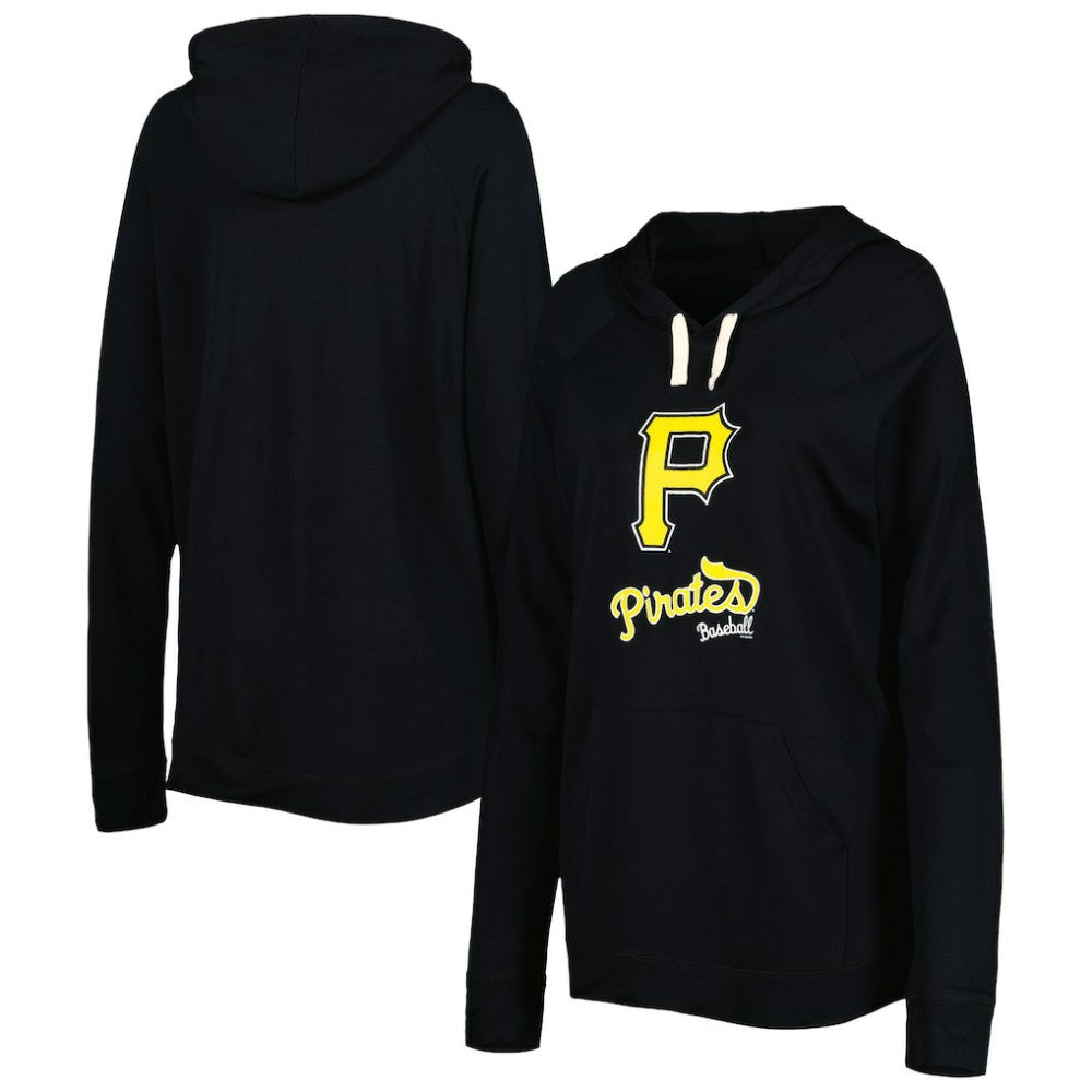 Pittsburgh Pirates Touch Women's Pre-Game Raglan Pullover Hoodie - MLB Hoodies