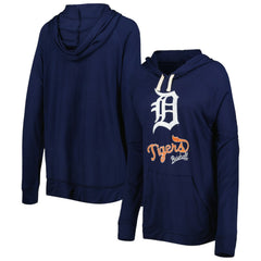 Detroit Tigers Touch Women's Pre-Game Raglan Pullover Hoodie - MLB Hoodies