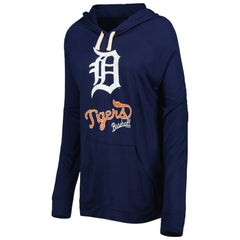 Detroit Tigers Touch Women's Pre-Game Raglan Pullover Hoodie - MLB Hoodies