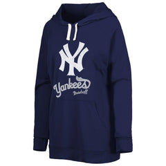 New York Yankees Touch Women's Pre-Game Raglan Pullover Hoodie - MLB Hoodies