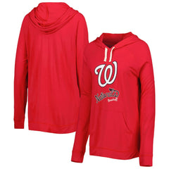 Washington Nationals Touch Women's Pre-Game Raglan Pullover Hoodie - MLB Hoodies