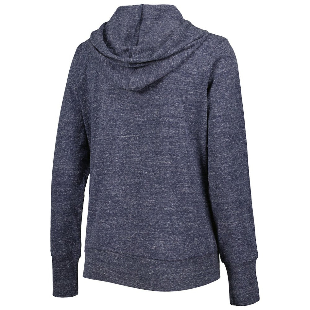 Milwaukee Brewers Touch Women's Training Camp Tri-Blend Lightweight Full-Zip Hoodie - MLB Hoodies