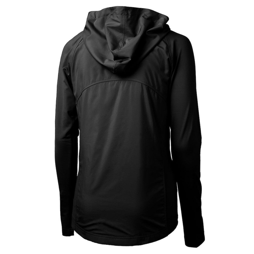 Cincinnati Bengals Cutter & Buck Women's Throwback Logo Adapt Eco Knit Hybrid Recycled Full-Zip Hoodie | NFL On sale