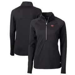 San Francisco 49ers Cutter & Buck Women's Throwback Logo Adapt Eco Knit Stretch Recycled Half-Zip Pullover Top | NFL Near me