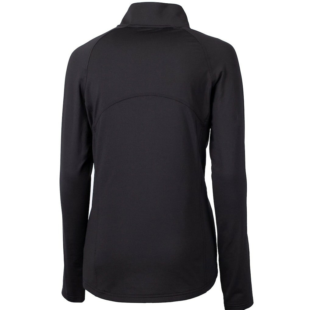 New England Patriots Cutter & Buck Women's Throwback Logo Adapt Eco Knit Stretch Recycled Half-Zip Pullover Top | NFL US