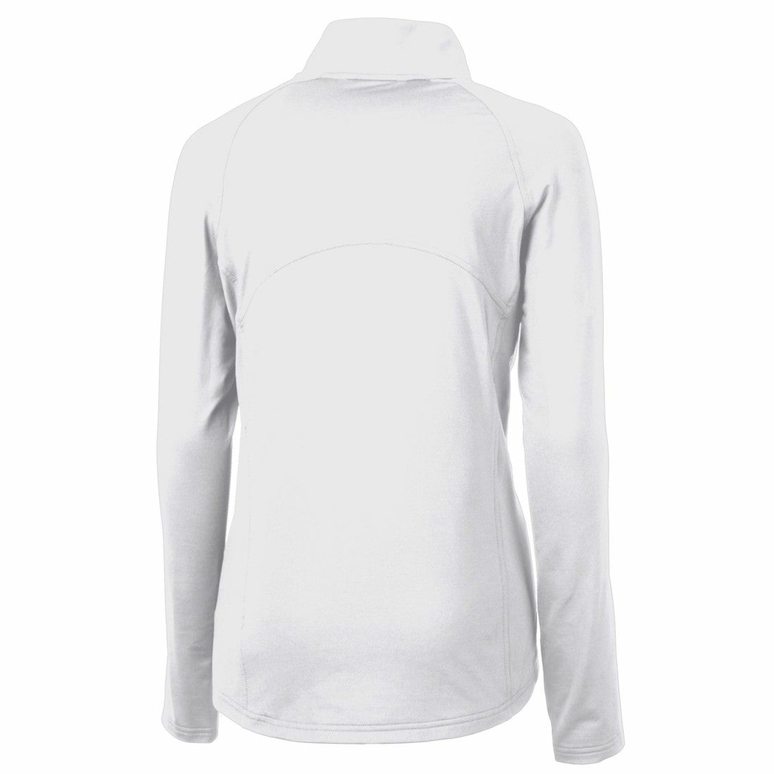 Detroit Lions Cutter & Buck Women's Throwback Logo Adapt Eco Knit Stretch Recycled Half-Zip Pullover Top | NFL Sale