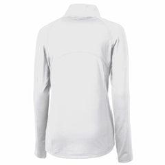 Denver Broncos Cutter & Buck Women's Throwback Logo Adapt Eco Knit Stretch Recycled Half-Zip Pullover Top | NFL US