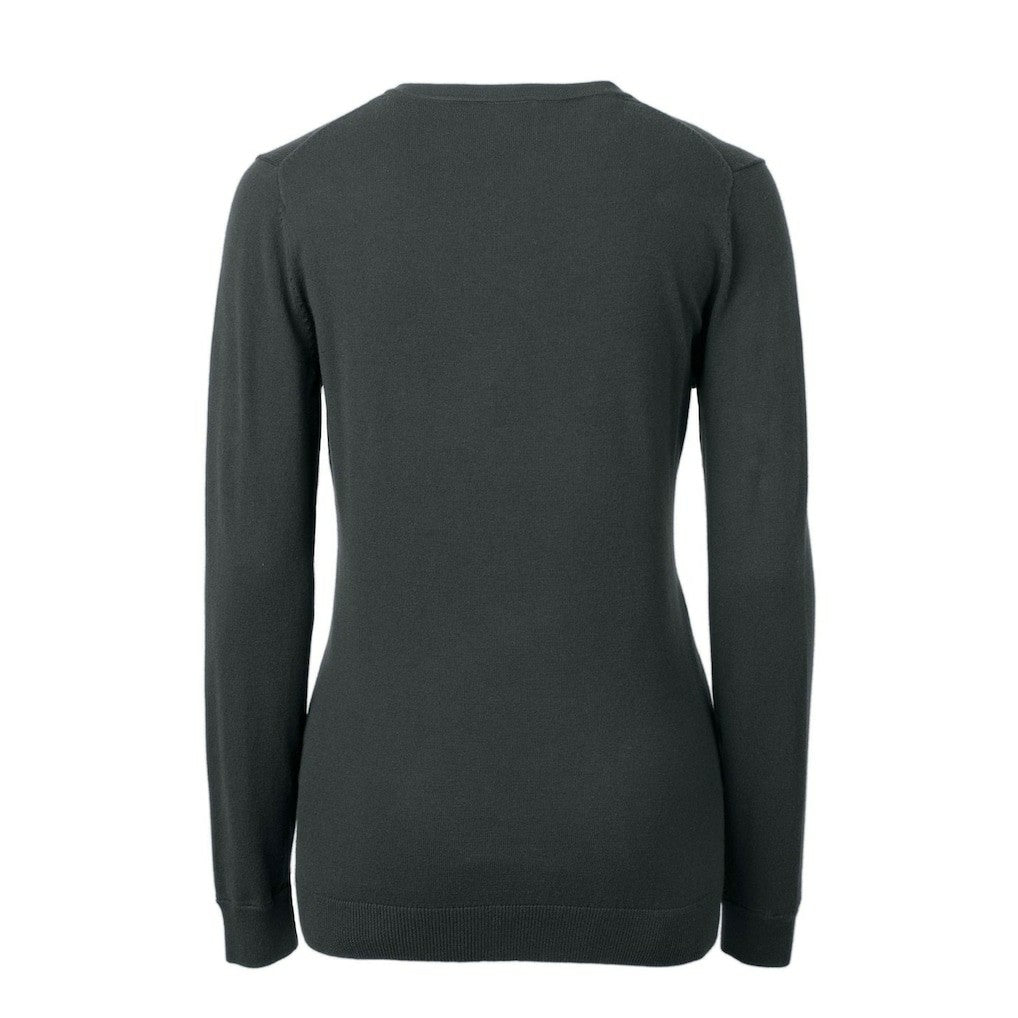 Cleveland Browns Cutter & Buck Women's Throwback Logo Lakemont Tri-Blend V-Neck Sweater | NFL Sale