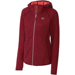 San Francisco 49ers Cutter & Buck Women's Throwback Logo Mainsail Full-Zip Jacket | NFL On sale