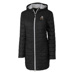 Cleveland Browns Cutter & Buck Women's Throwback Logo Rainier Primaloft Eco Full-Zip Hoodie Long Coat | NFL US