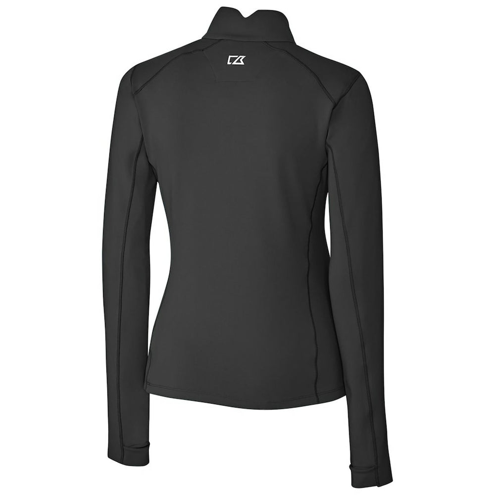 San Francisco 49ers Cutter & Buck Women's Throwback Logo Traverse Stretch Quarter-Zip Pullover Top | NFL On sale