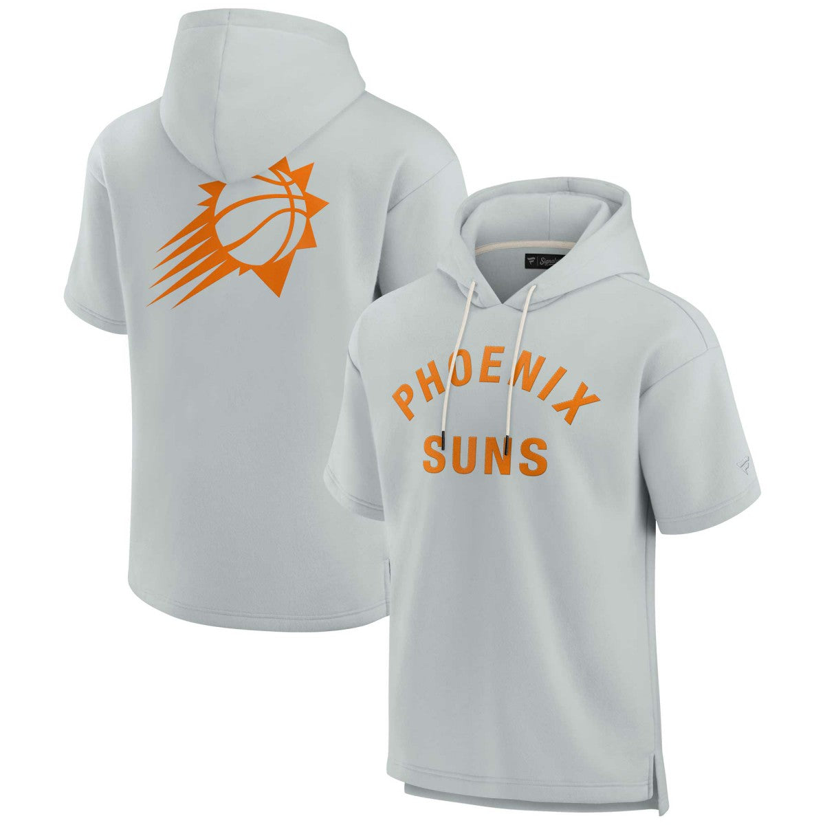 Gray Phoenix Suns Unisex Elements Super Soft Fleece Short Sleeve Pullover Hoodie | NBA