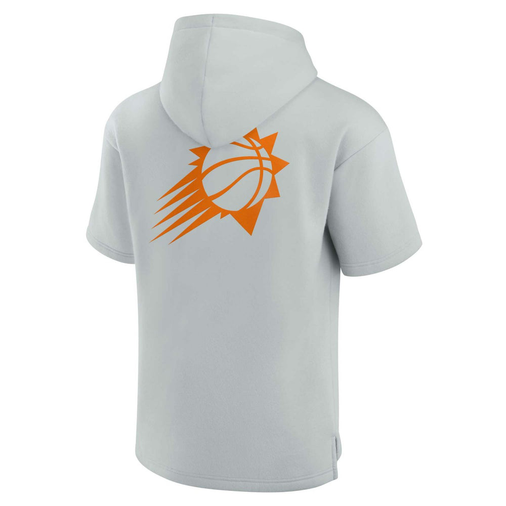Gray Phoenix Suns Unisex Elements Super Soft Fleece Short Sleeve Pullover Hoodie | NBA