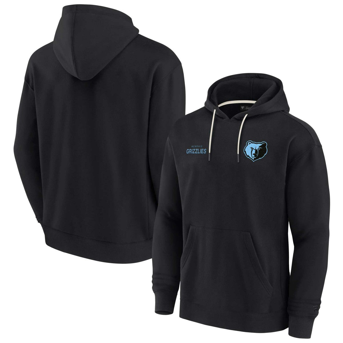 Black Memphis Grizzlies Unisex Elements Super Soft Fleece Pullover Hoodie | NBA