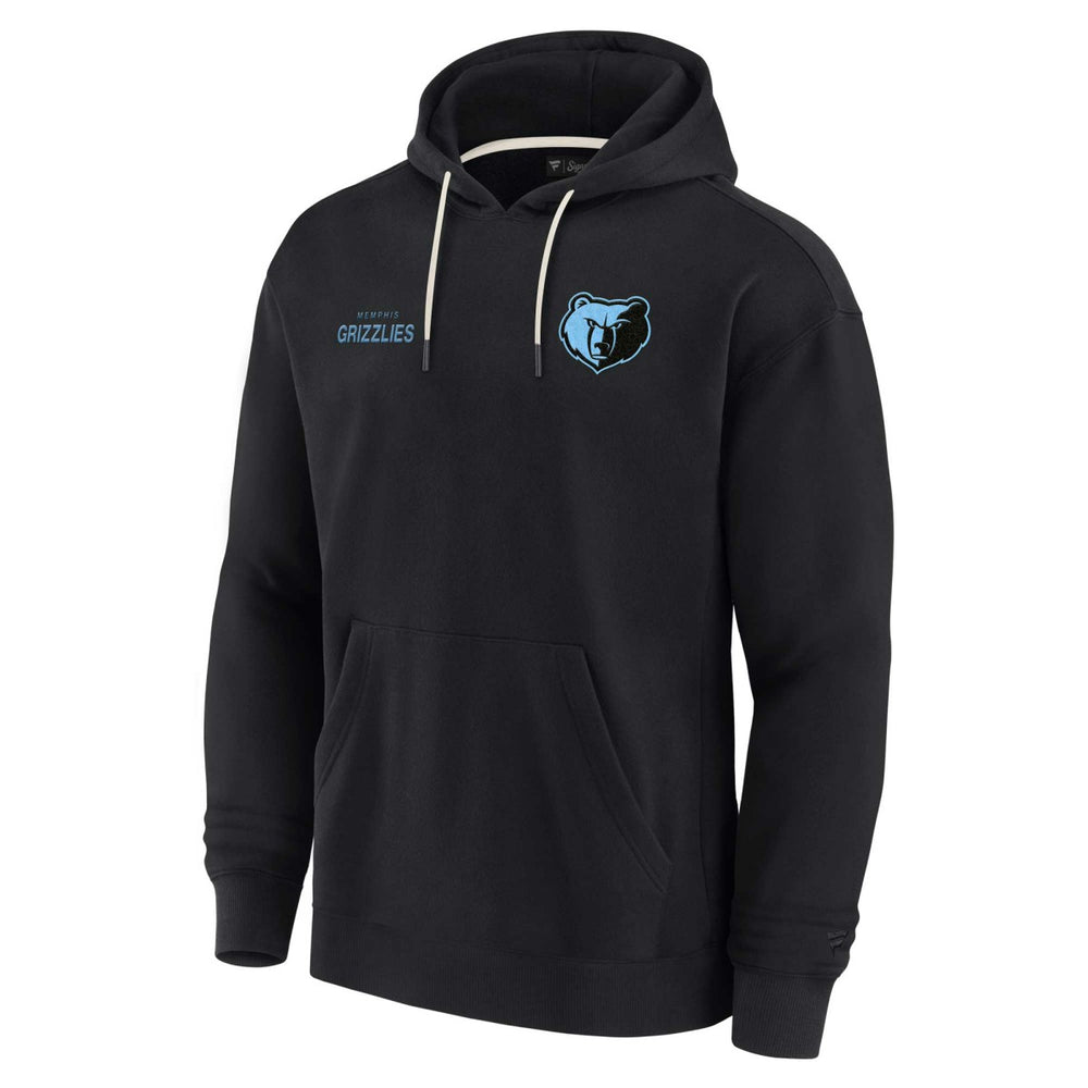 Black Memphis Grizzlies Unisex Elements Super Soft Fleece Pullover Hoodie | NBA
