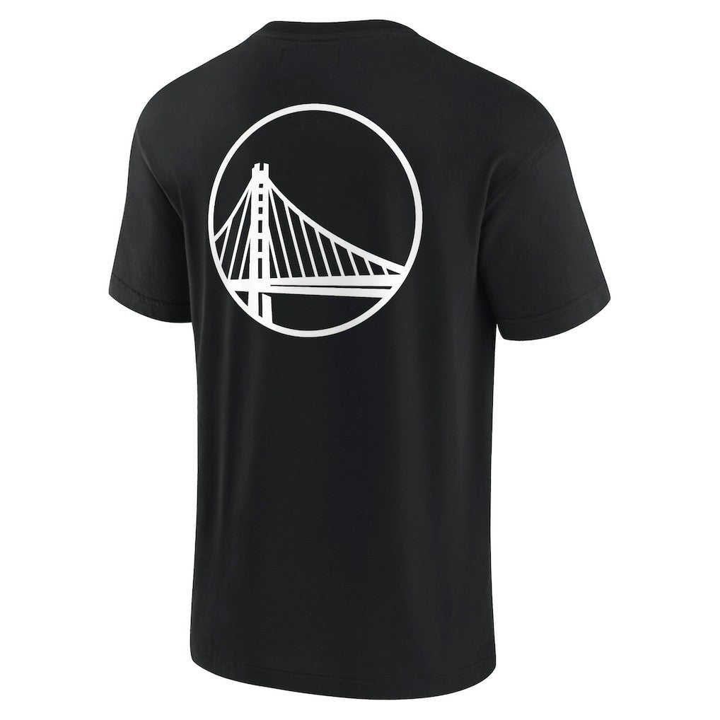 Black Golden State Warriors Unisex Elements Super Soft Short Sleeve T-Shirt sale | NBA