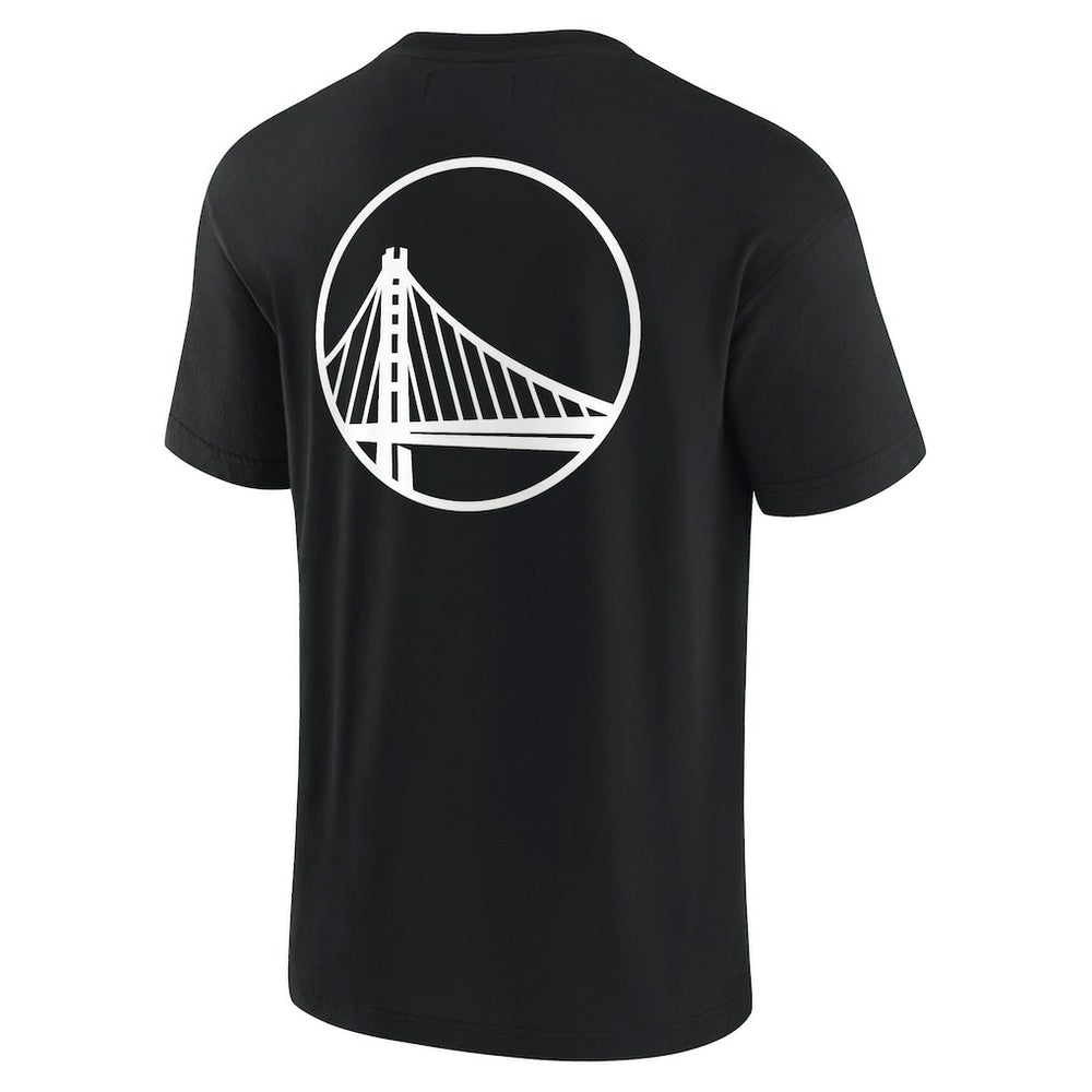 Black Golden State Warriors Unisex Elements Super Soft Short Sleeve T-Shirt sale | NBA