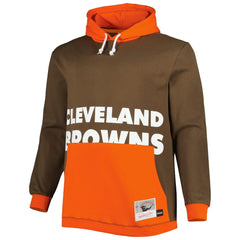 Cleveland Browns Big & Tall Big Face Pullover Hoodie | NFL New