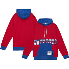 New England Patriots Big & Tall Big Face Pullover Hoodie | NFL Discount