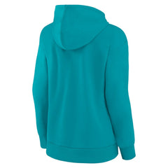 Teal Charlotte Hornets Women's Team Primary Logo Pullover Hoodie | NBA