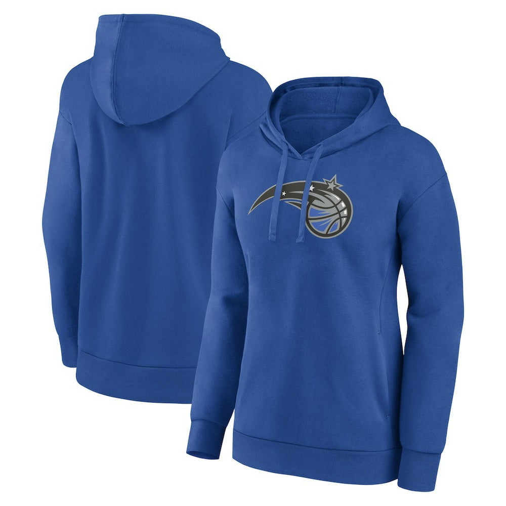 Blue Orlando Magic Women's Team Primary Logo Pullover Hoodie | NBA