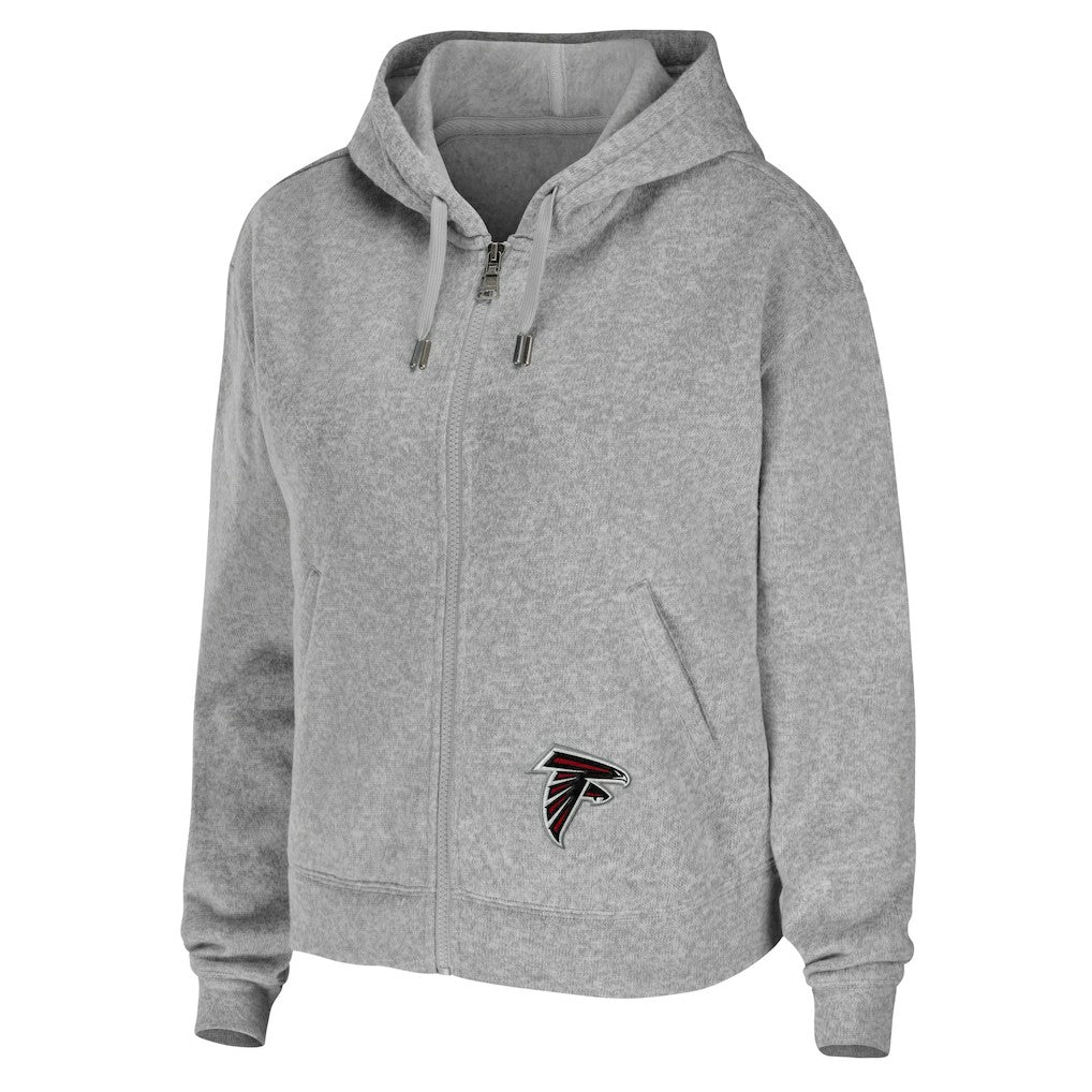 Atlanta Falcons WEAR by Erin Andrews Women's Team Full-Zip Hoodie | NFL Online