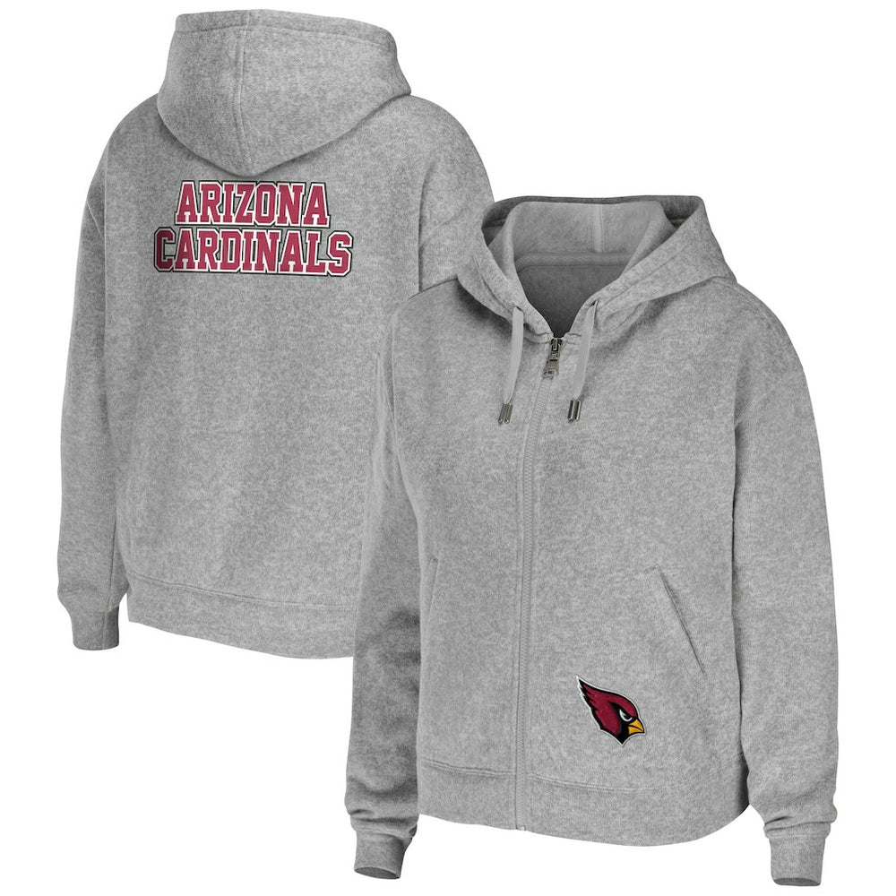 Arizona Cardinals WEAR by Erin Andrews Women's Team Full-Zip Hoodie | NFL New