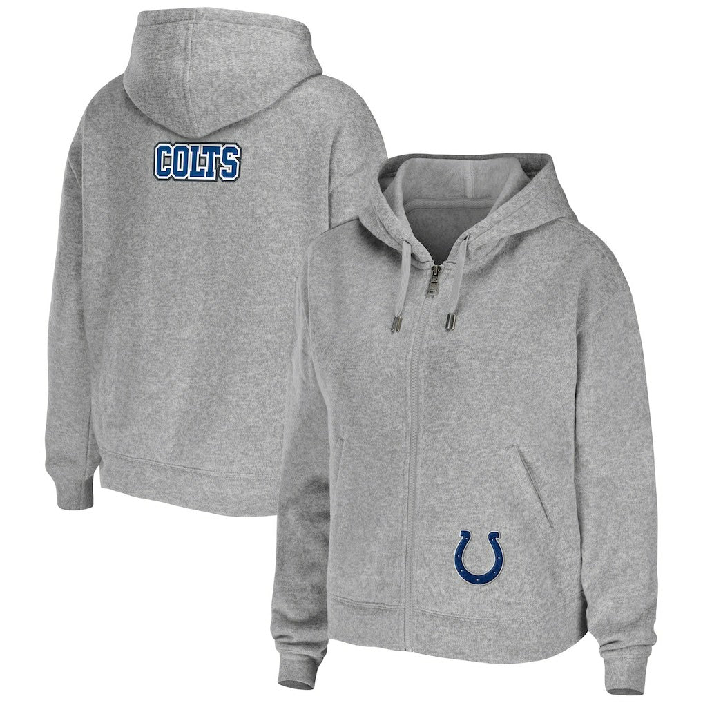 Indianapolis Colts WEAR by Erin Andrews Women's Team Full-Zip Hoodie | NFL Sale