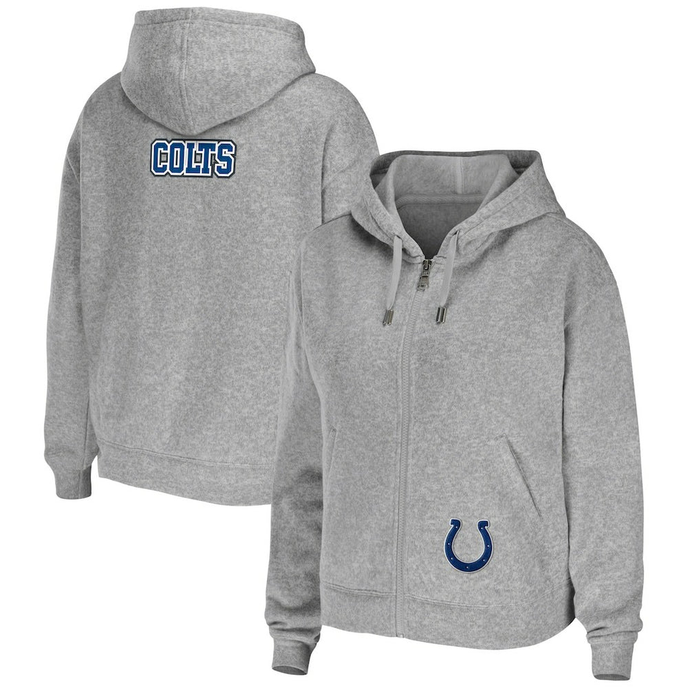 Indianapolis Colts WEAR by Erin Andrews Women's Team Full-Zip Hoodie | NFL Sale