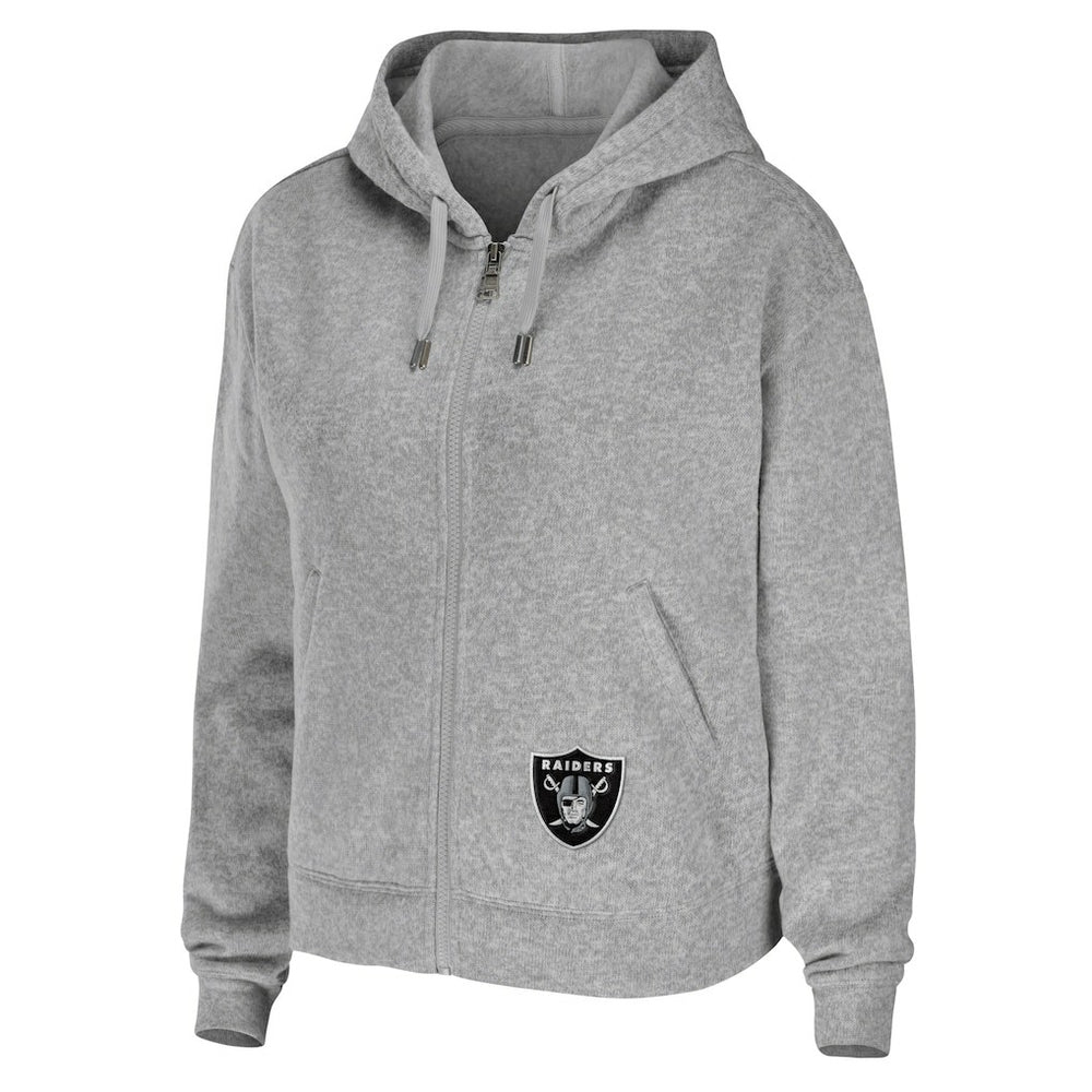 Las Vegas Raiders WEAR by Erin Andrews Women's Team Full-Zip Hoodie | NFL On sale