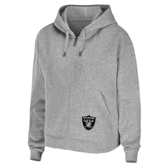 Las Vegas Raiders WEAR by Erin Andrews Women's Team Full-Zip Hoodie | NFL On sale