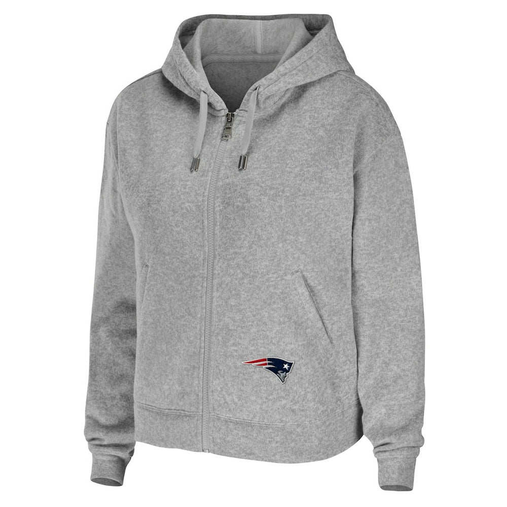 New England Patriots WEAR by Erin Andrews Women's Team Full-Zip Hoodie | NFL Outlet