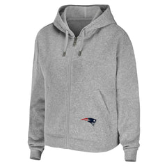New England Patriots WEAR by Erin Andrews Women's Team Full-Zip Hoodie | NFL Outlet