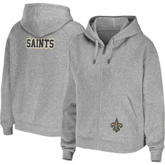 New Orleans Saints WEAR by Erin Andrews Women's Team Full-Zip Hoodie | NFL Discount