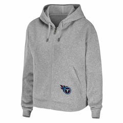 Tennessee Titans WEAR by Erin Andrews Women's Team Full-Zip Hoodie | NFL Discount