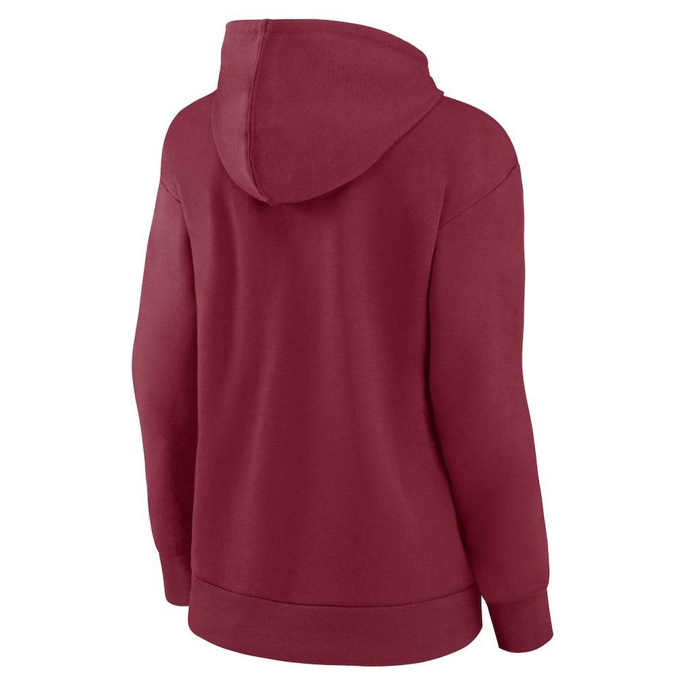 Wine Cleveland Cavaliers Women's Wordmark Alt Pullover Hoodie sale | NBA