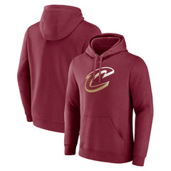 Wine Cleveland Cavaliers Women's Gradient Logo Pullover Hoodie sale | NBA