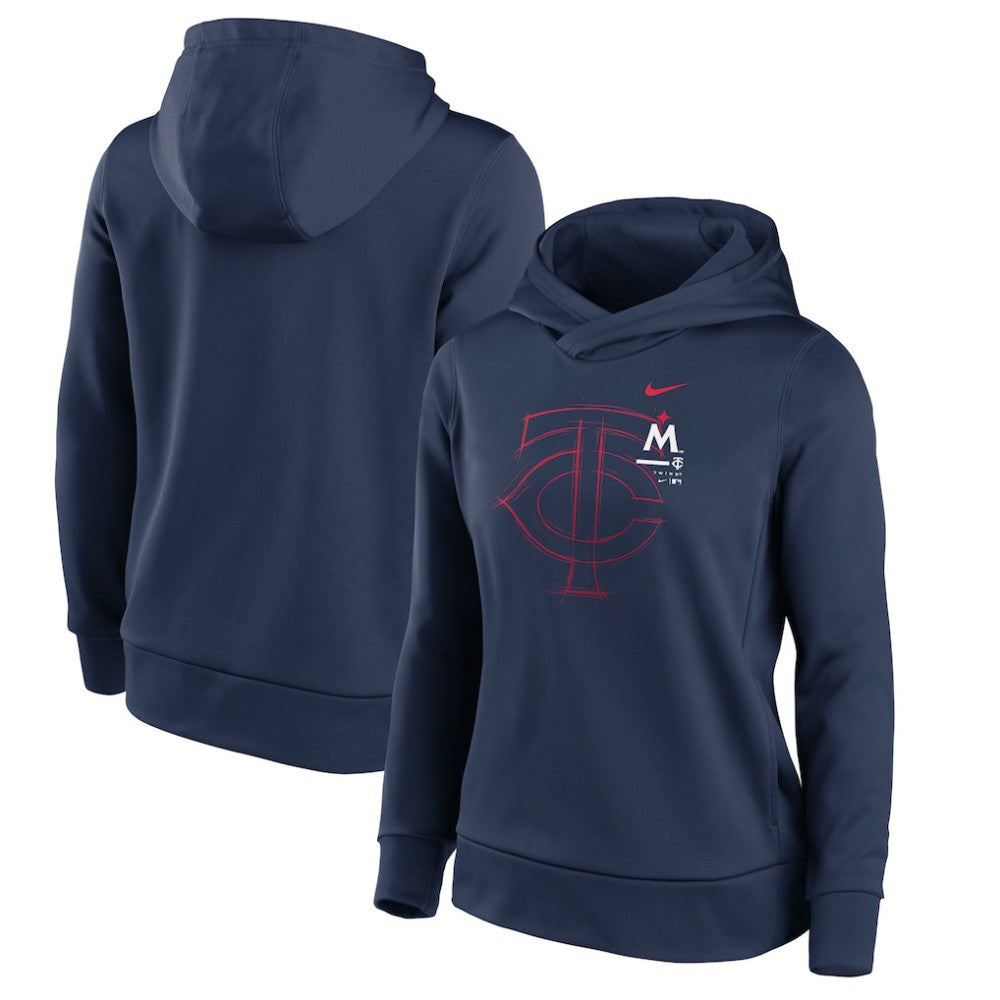 Minnesota Twins Nike Women's 2023 Big Game Fleece Pullover Hoodie - MLB Hoodies